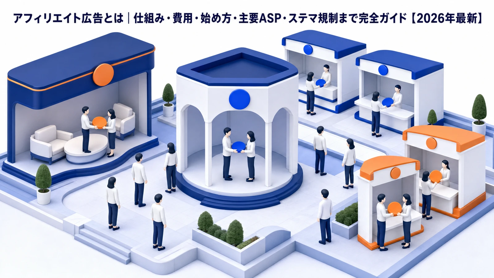 アフィリエイト広告とは｜仕組み・費用・始め方・主要ASP・ステマ規制まで完全ガイド【2026年最新】 Image 2.0 図解
