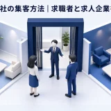 人材紹介会社の集客方法|求職者と求人企業を増やす戦略 Image 2.0 図解