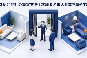 人材紹介会社の集客方法｜求職者と求人企業を増やす戦略 Image 2.0 図解