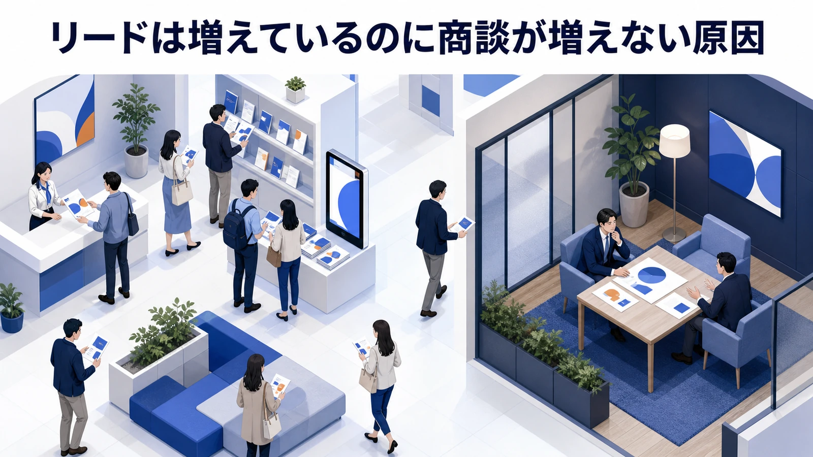 見込み客とは?潜在顧客との違い・獲得方法とライバルマーケティング広告 見込み客で失敗しやすいパターン Image 2.0図解