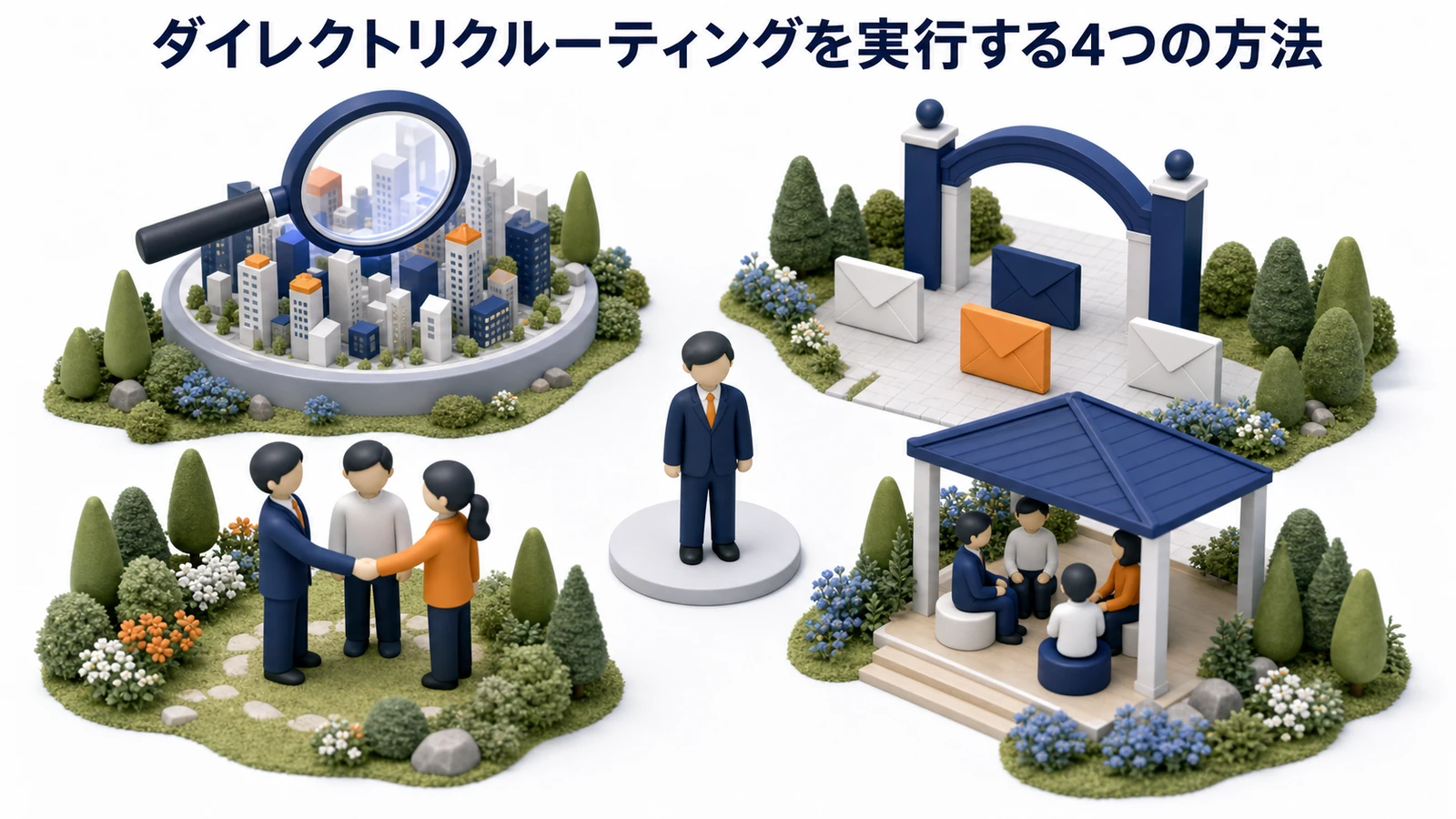 ダイレクトリクルーティングを実行する4つ
