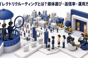 ダイレクトリクルーティングとは？媒体選び・返信率・運用方法 Image 2.0 図解