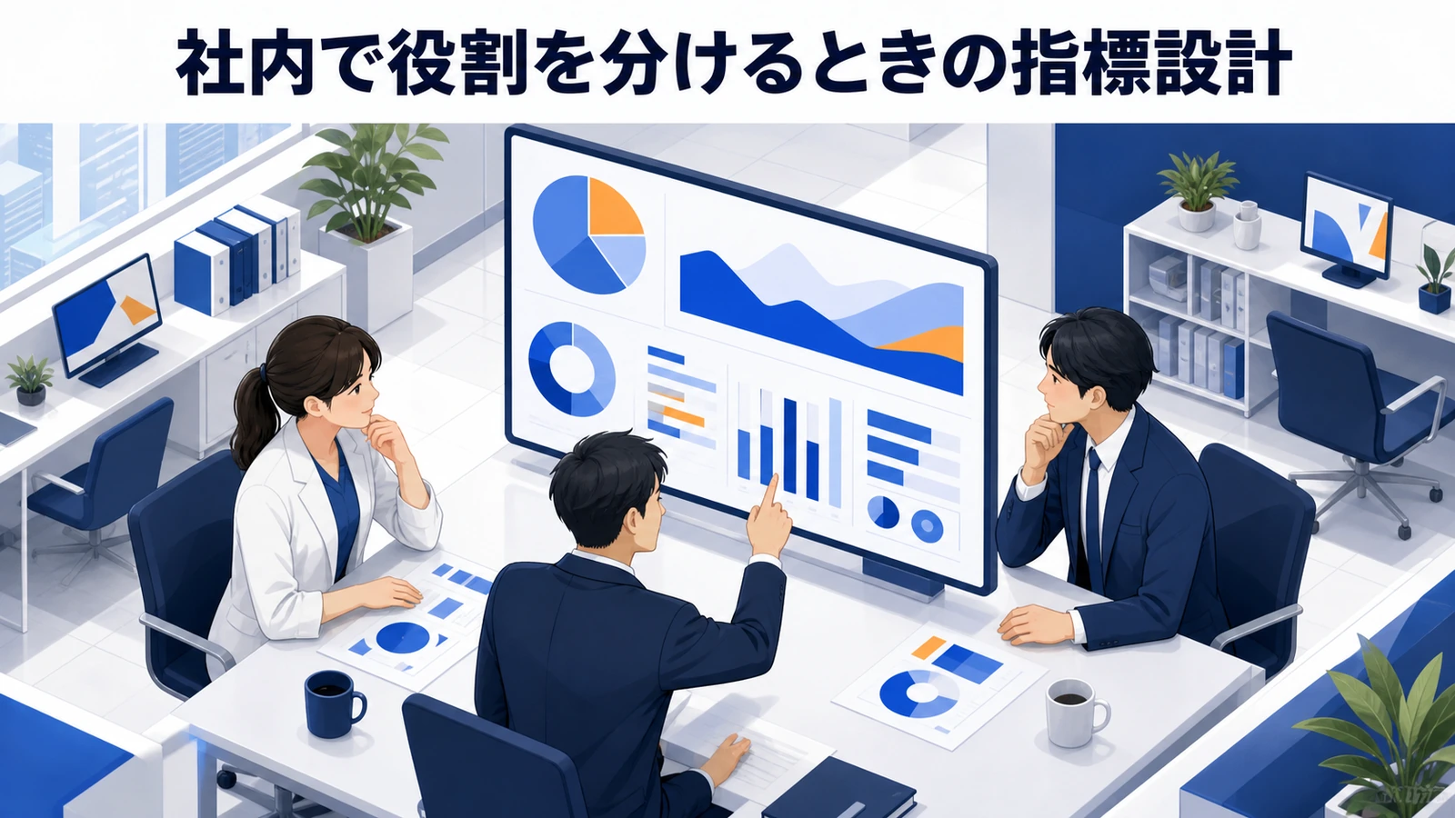 社内で役割を分けるときの指標設計