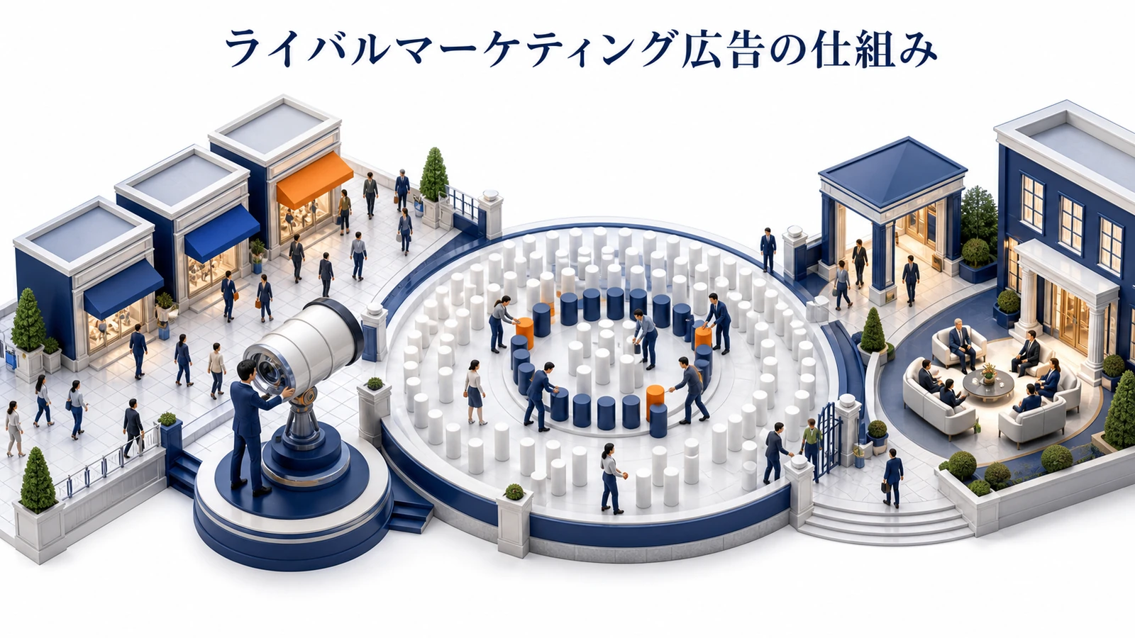 ライバルマーケティング広告の仕組みを整理したImage 2.0図解