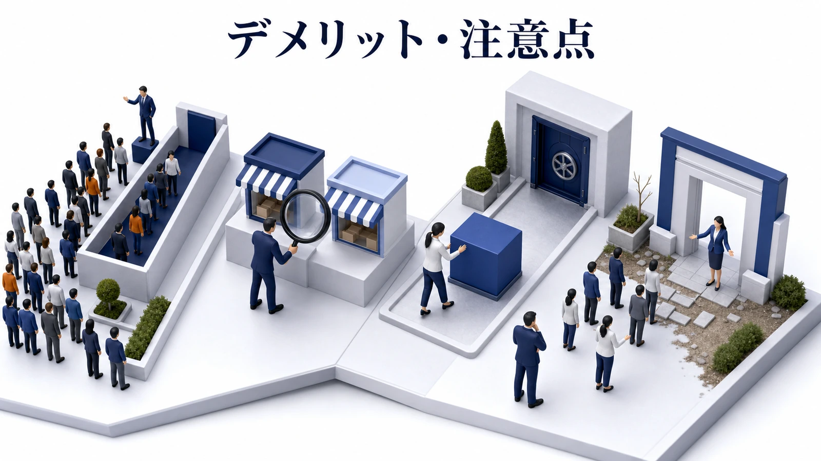 ライバルマーケティング広告の注意点とリスクを整理したImage 2.0図解