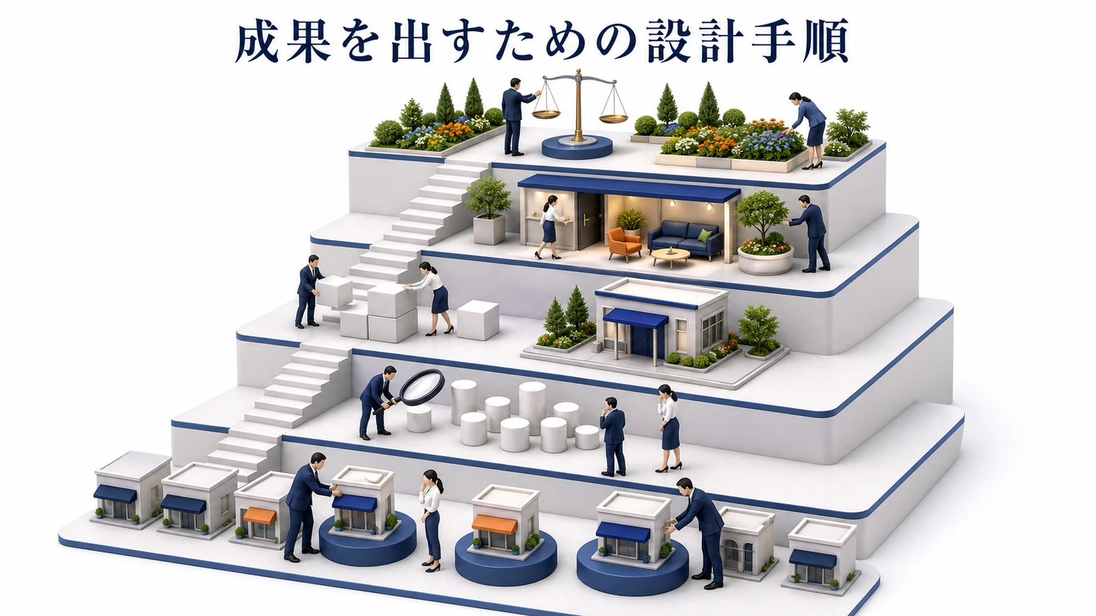 ライバルマーケティング広告で成果を出す設計手順を整理したImage 2.0図解