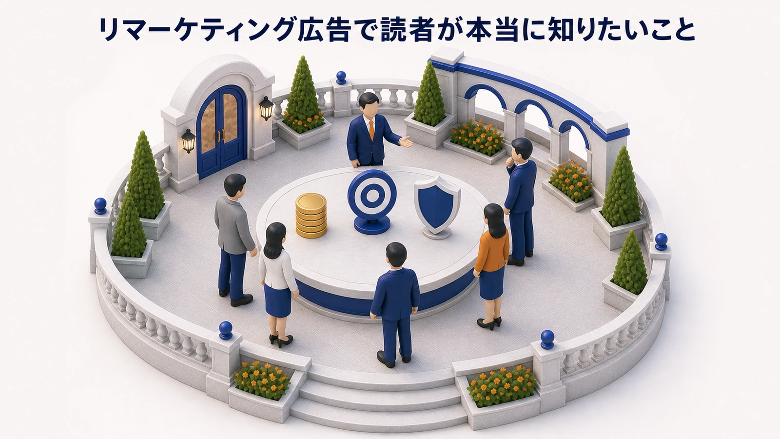 リマーケティング広告で読者が本当に知りたいことを解説するimage2.0インフォグラフィック