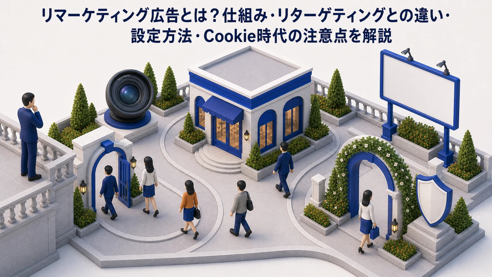 リマーケティング広告とは？仕組み・リターゲティングとの違い・設定方法・Cookie時代の注意点を解説 Image 2.0 図解