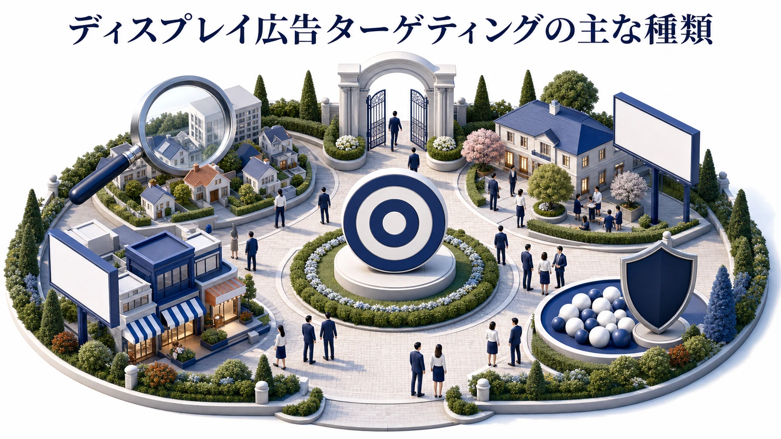 ディスプレイ広告ターゲティングの主な種類を整理したImage 2.0図解