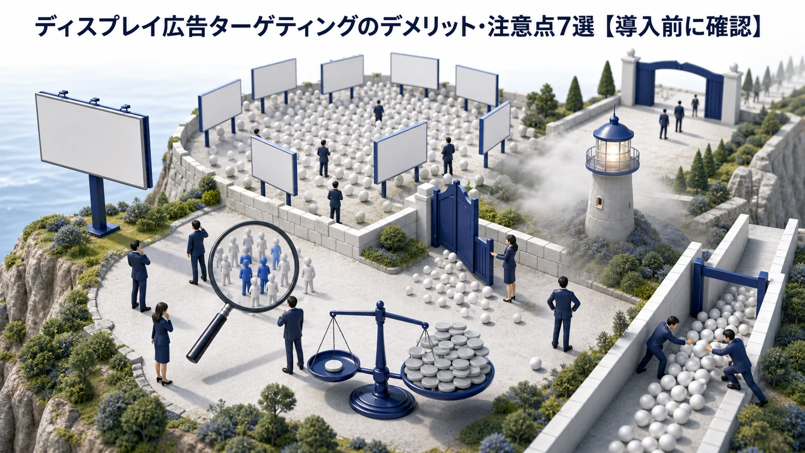 ディスプレイ広告ターゲティングの注意点と失敗パターンを整理したImage 2.0図解