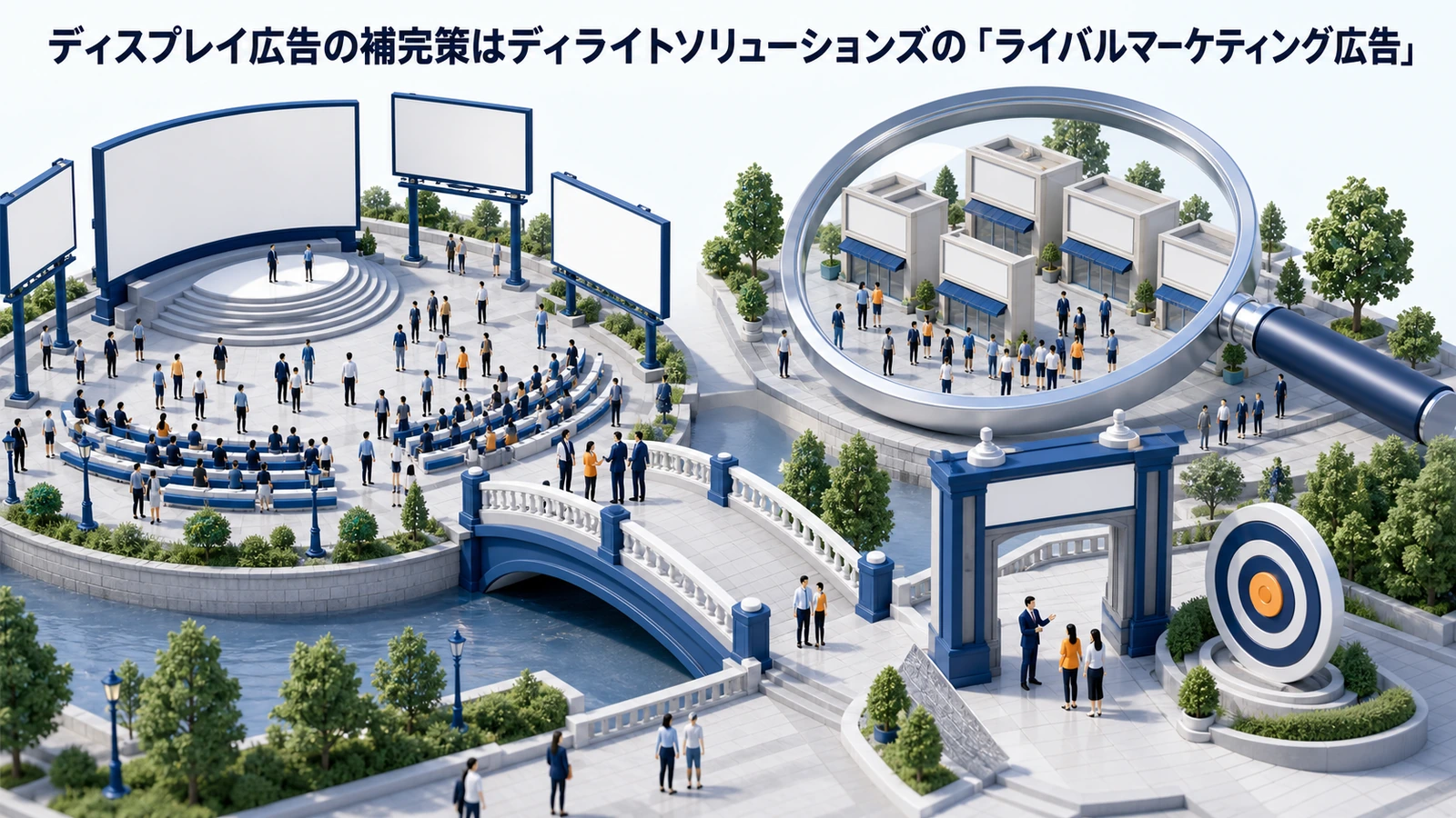 ライバルマーケティング広告がディスプレイ広告を補完する仕組みを整理したImage 2.0図解