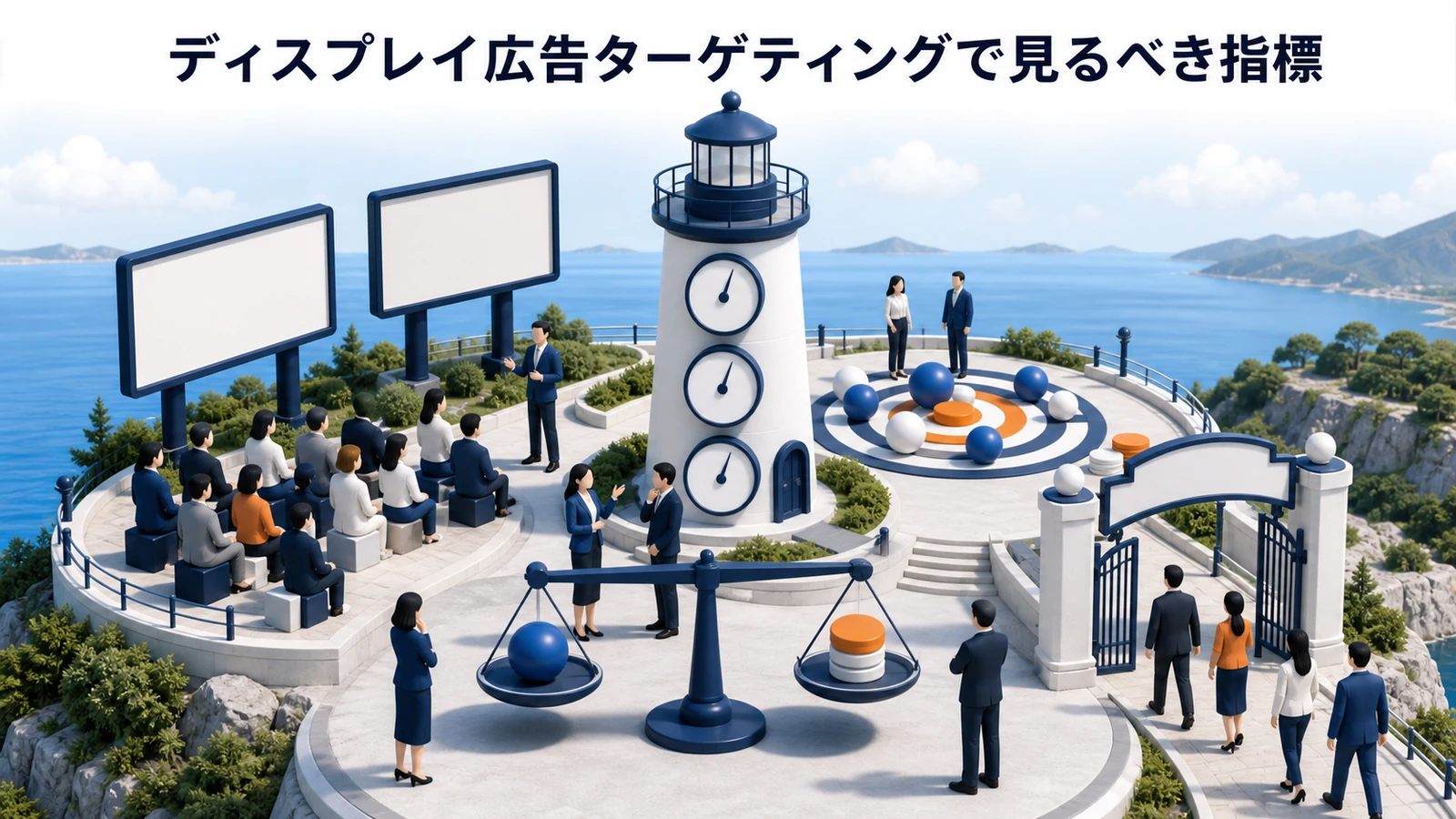 ディスプレイ広告ターゲティングで見るべき指標を整理したImage 2.0図解