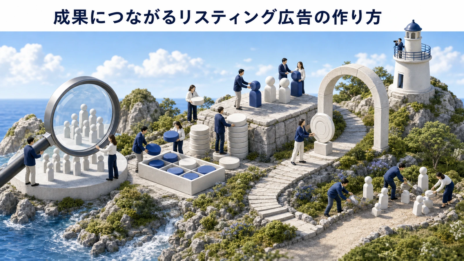 成果につながるリスティング広告の作り方を整理したImage 2.0図解
