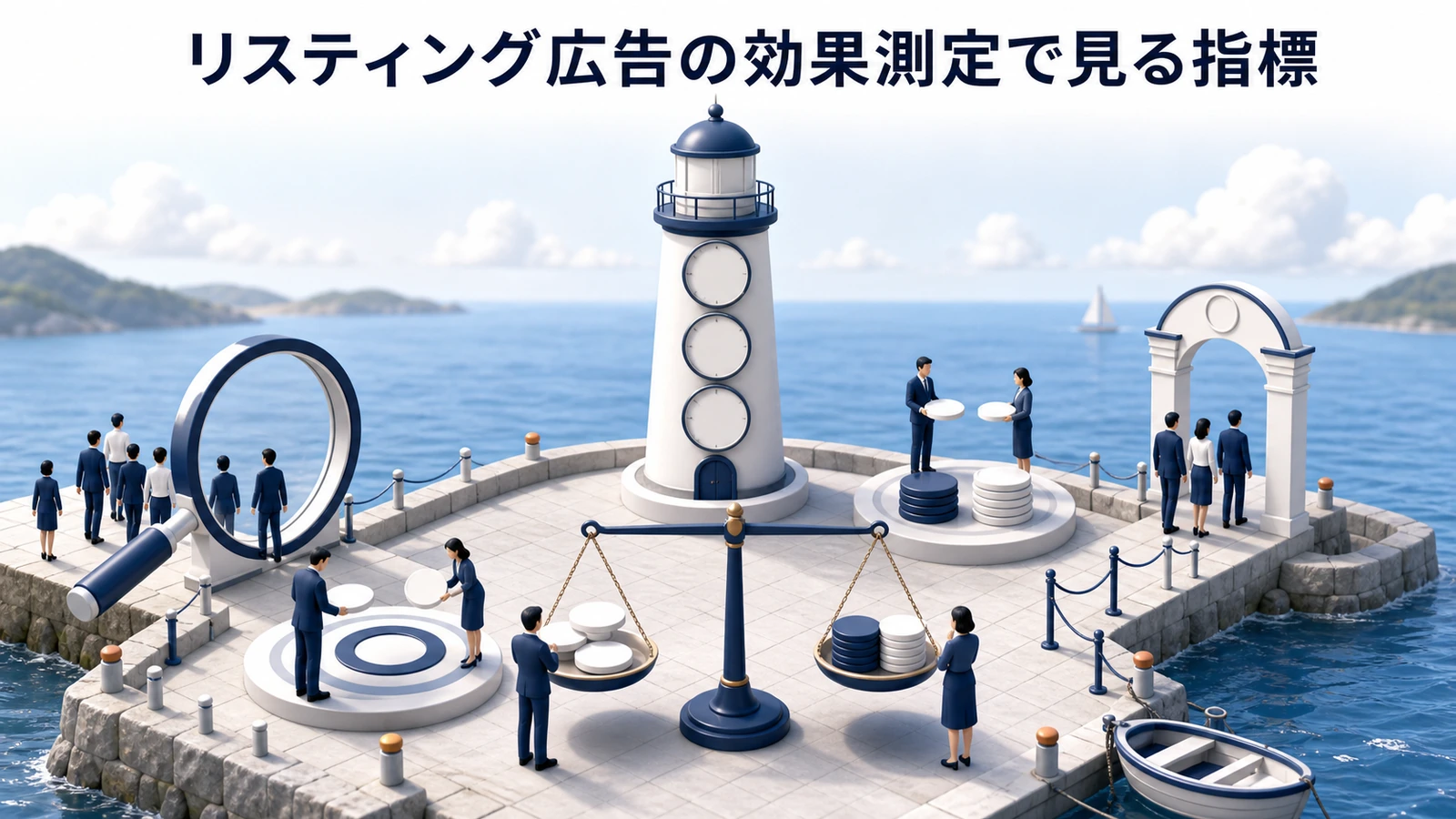 リスティング広告の効果測定で見る指標を整理したImage 2.0図解