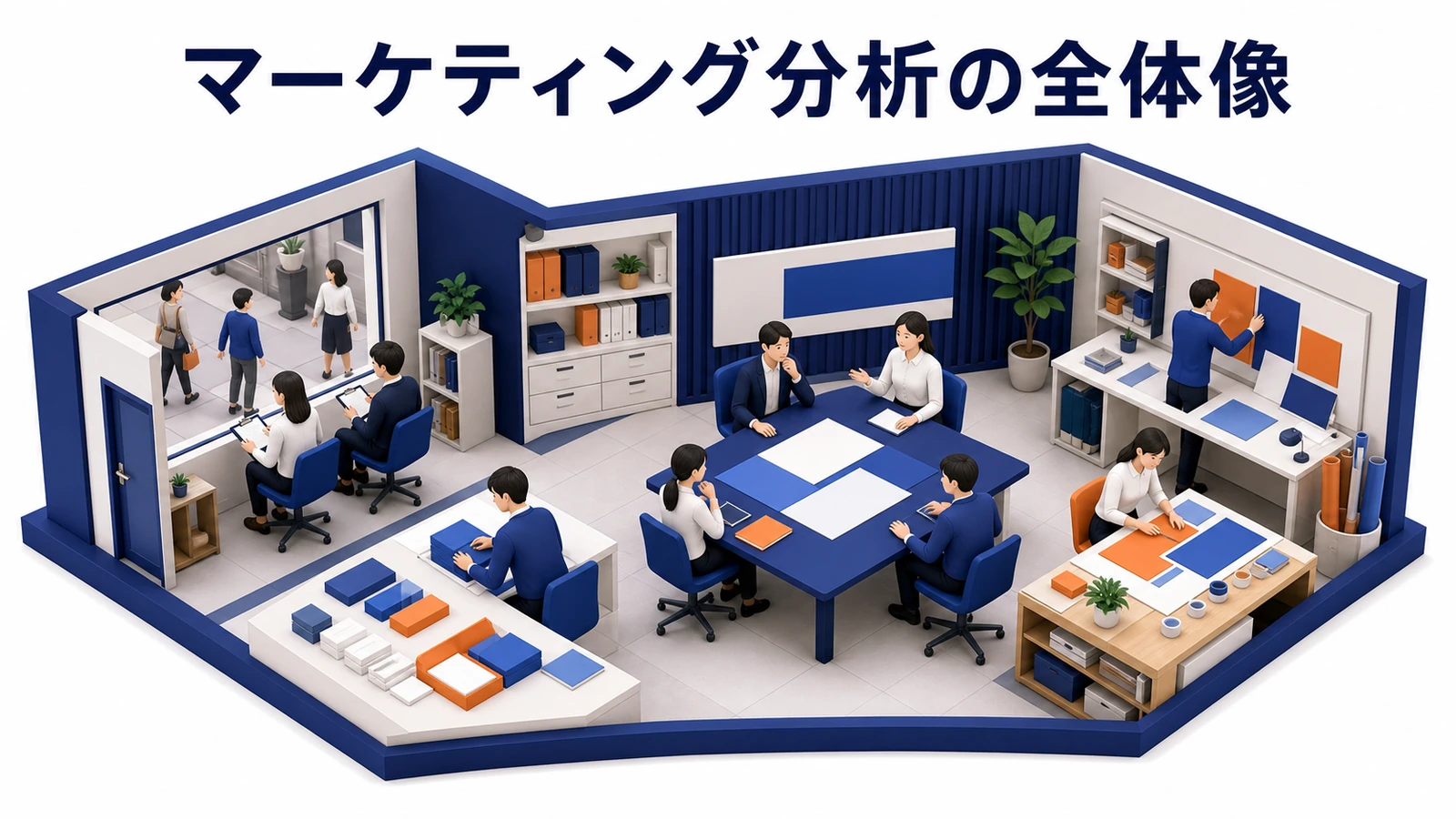 マーケティング分析とは?代表手法・進め方とライバルマーケティング広告 本文画像 01 記事専用Image 2.0図解