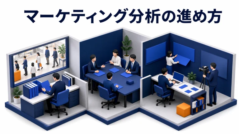 マーケティング分析の進め方|見る順番と、分析で終わらせない4つの型【2026年最新】 Image 2.0 図解