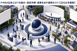 P-MAX広告とは?仕組み・設定手順・成果を出す運用のコツ【2026年最新】 Image 2.0 図解