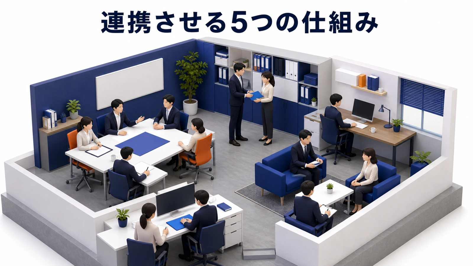 連携させる5つの仕組み 図解