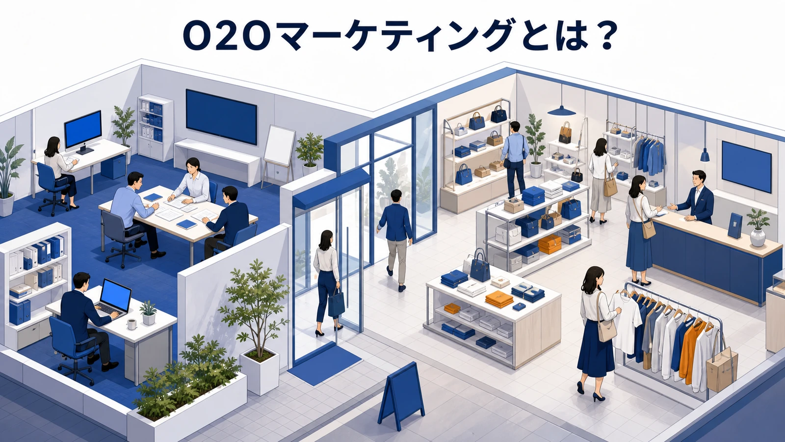 O2Oマーケティングとは？来店を数えて改善する実装手順【2026年最新】 Image 2.0 図解