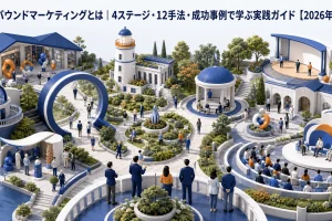 インバウンドマーケティングとは｜4ステージ・12手法・成功事例で学ぶ実践ガイド【2026年最新】 Image 2.0 図解