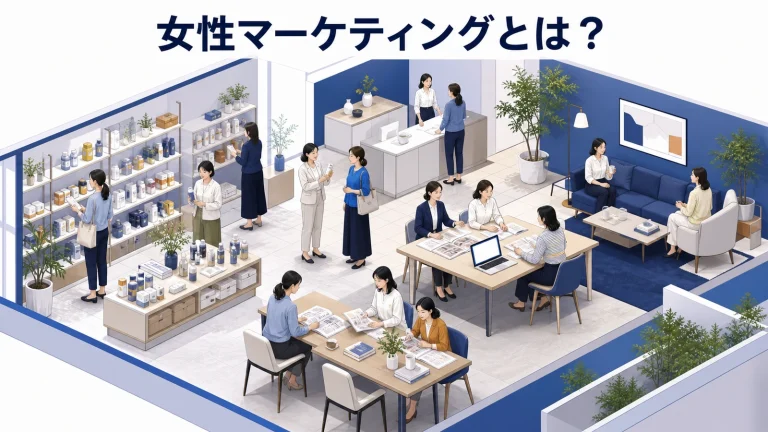 女性マーケティングとは?共感・納得・共有で設計する実践手順【2026年最新】 Image 2.0 図解