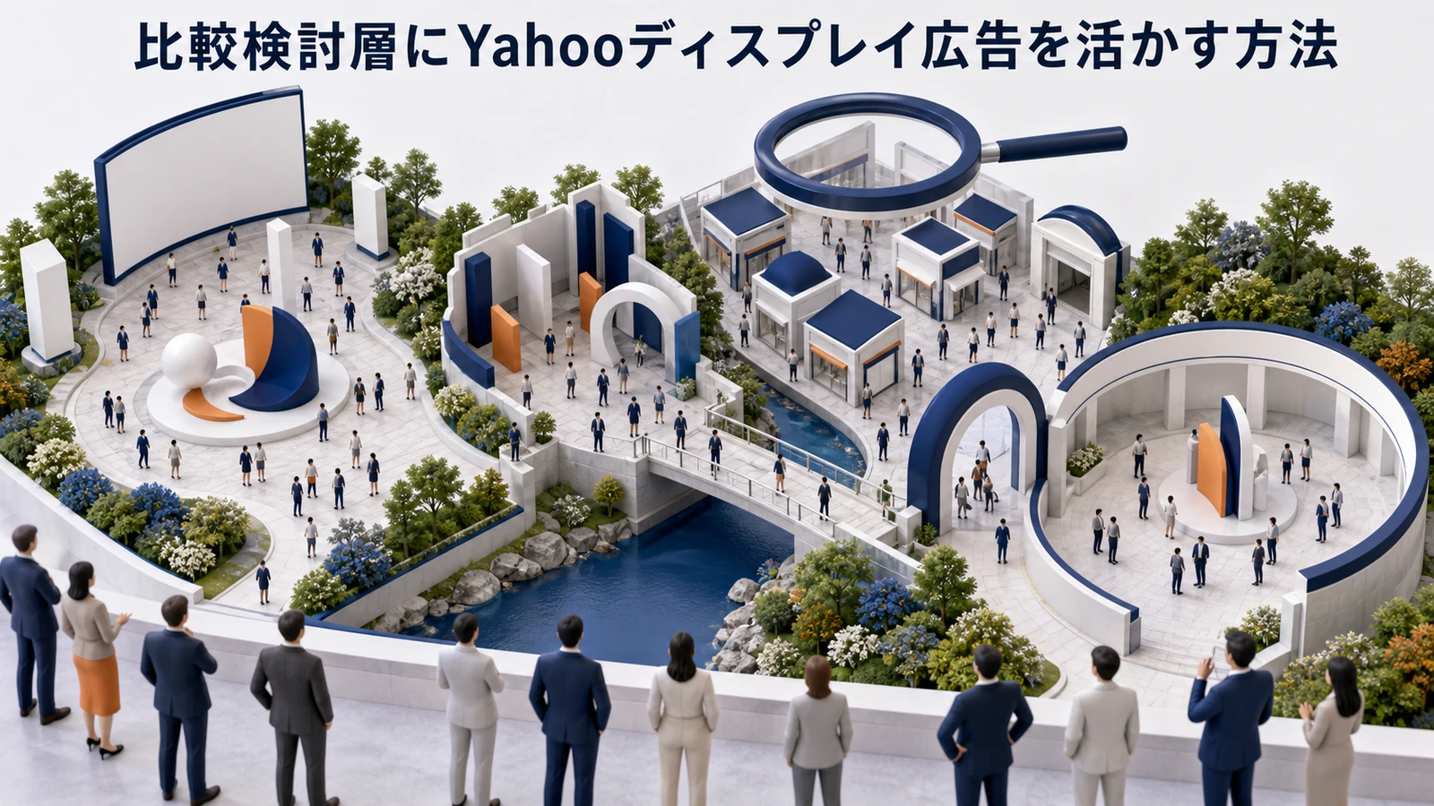 Yahooディスプレイ広告とは 比較検討導線 図解
