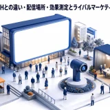 DOOHとは？OOHとの違い・配信場所・効果測定とライバルマーケティング広告の活用法 Image 2.0 図解
