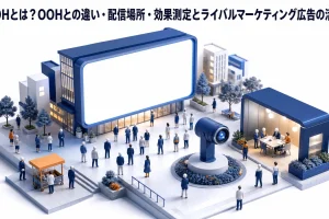 DOOHとは？OOHとの違い・配信場所・効果測定とライバルマーケティング広告の活用法 Image 2.0 図解