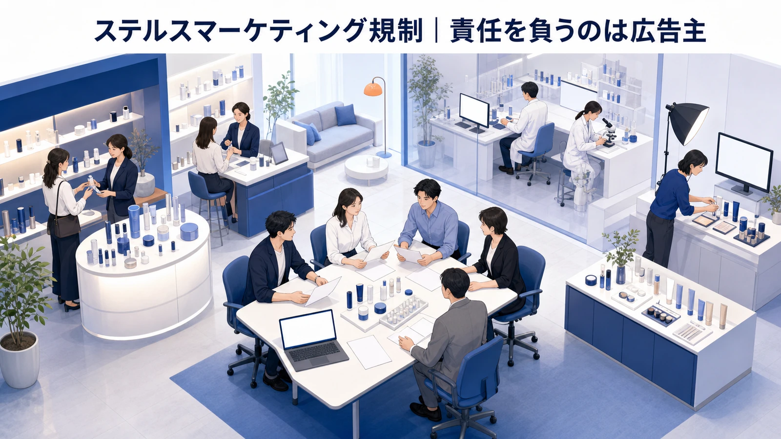化粧品マーケティングとは?集客・広告戦略とライバルマーケティング広告 本文画像 07 記事専用Image 2.0図解
