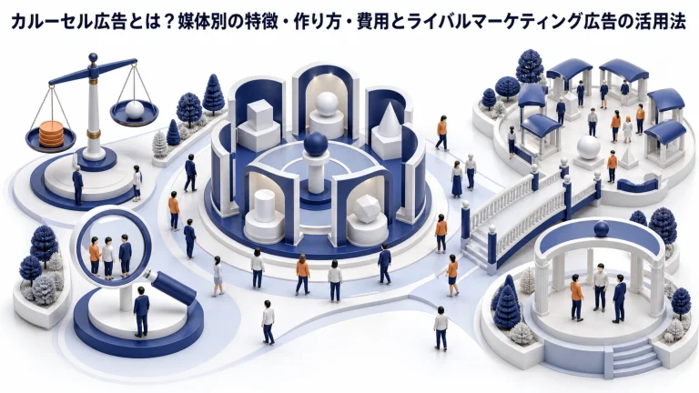 カルーセル広告とは?媒体別の特徴・作り方・費用とライバルマーケティング広告の活用法 Image 2.0 図解
