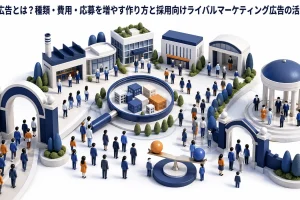 求人広告とは？種類・費用・応募を増やす作り方と採用向けライバルマーケティング広告の活用法 Image 2.0 図解
