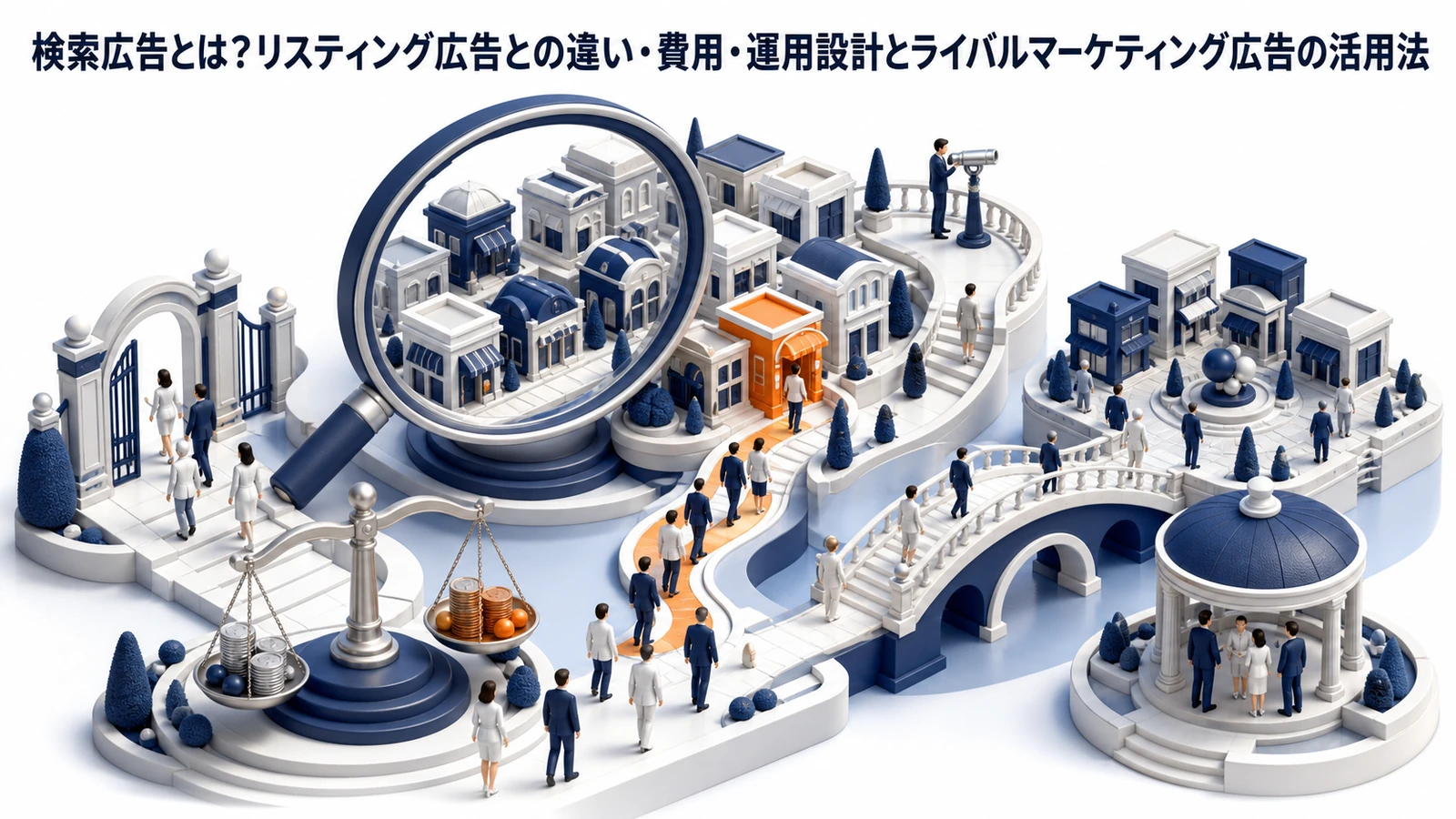 検索広告とは？リスティング広告との違い・費用・運用設計とライバルマーケティング広告の活用法 Image 2.0 図解