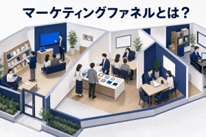 マーケティングファネルとは？自社の数字で作り、歩留まりを読む方法【2026年最新】 Image 2.0 図解