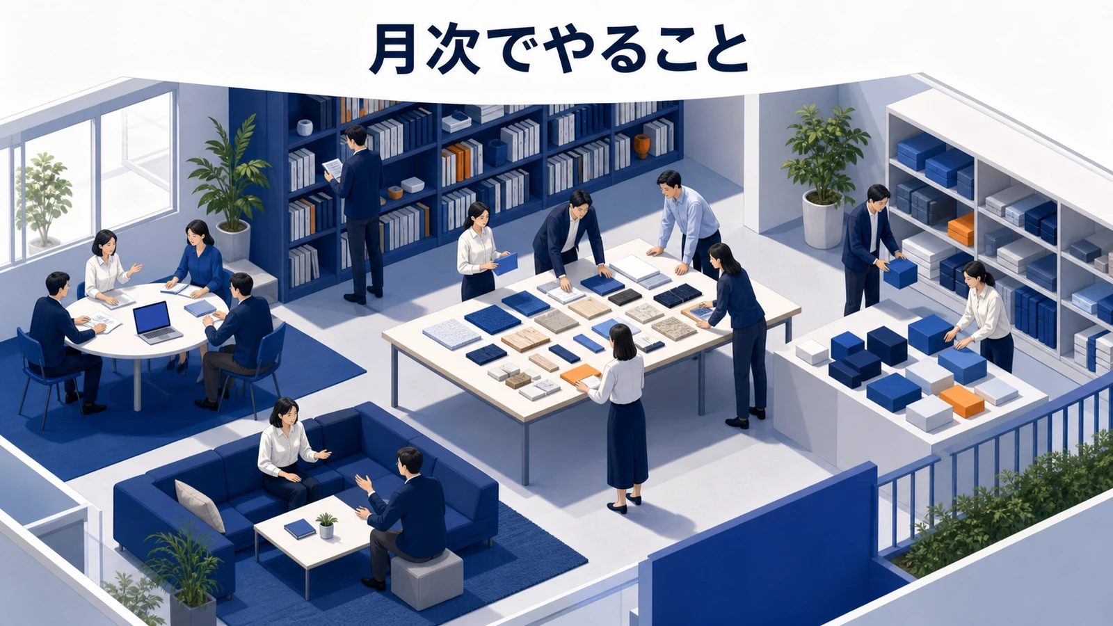 Web広告運用の主な進め方 Image 2.0図解