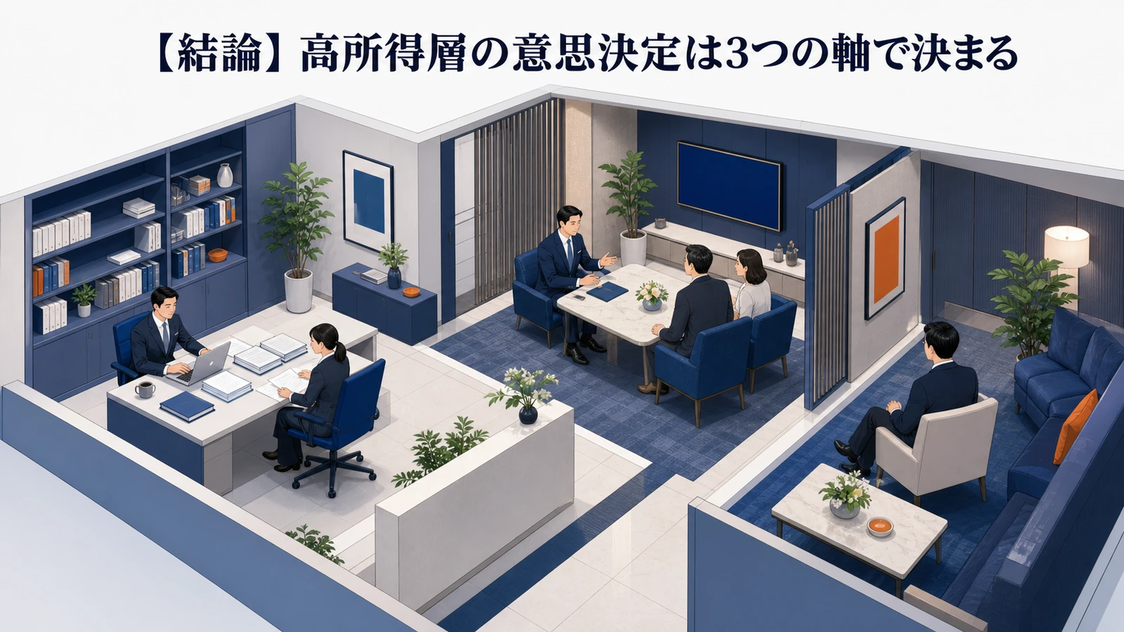 高所得層マーケティングの基本と役割 Image 2.0図解