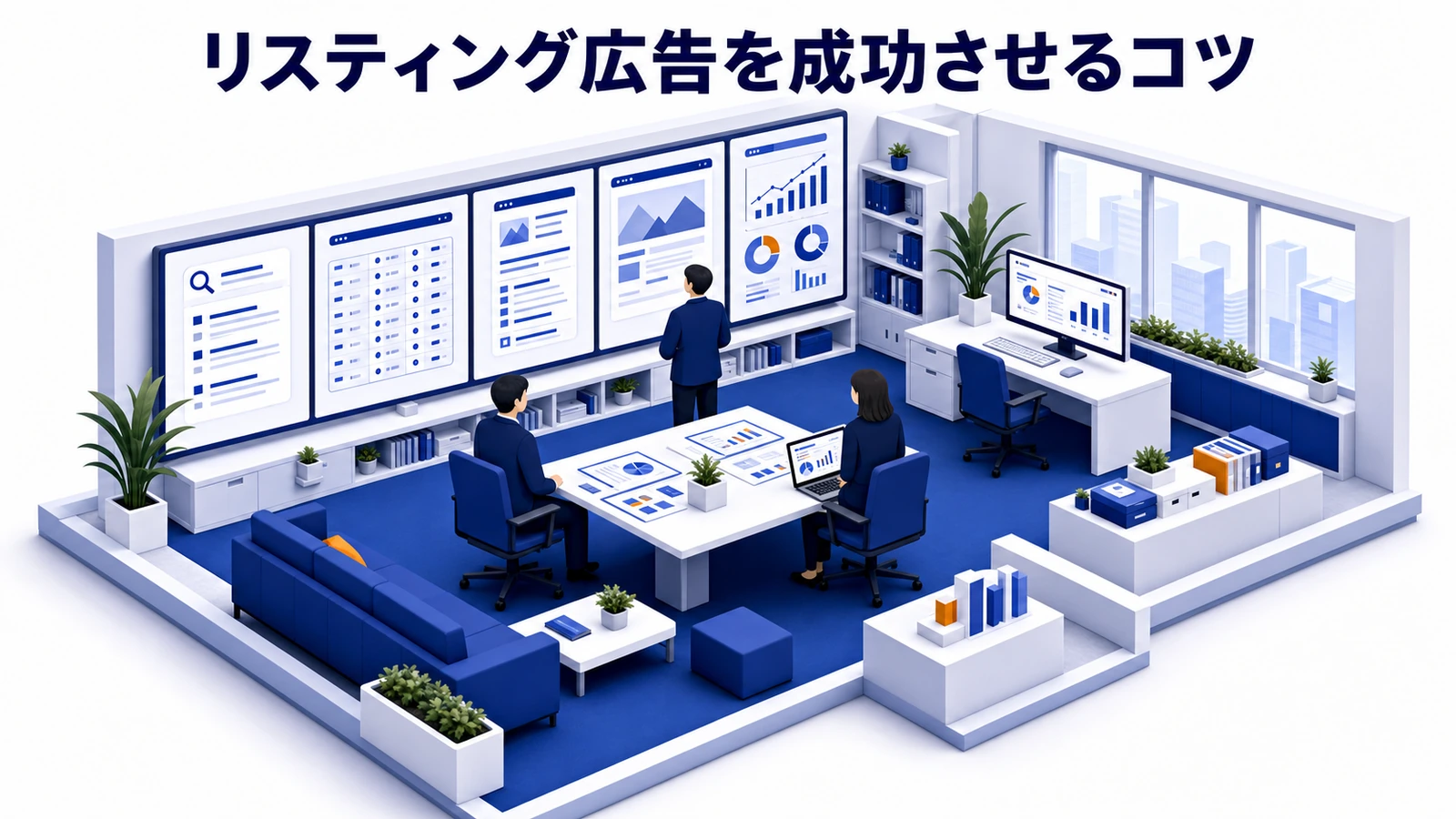 リスティング広告を成功させるポイントを整理したImage 2.0図解