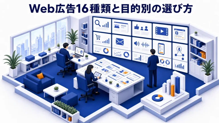 Web広告とは?16種類の一覧と目的別の選び方【2026年最新】 Image 2.0 図解