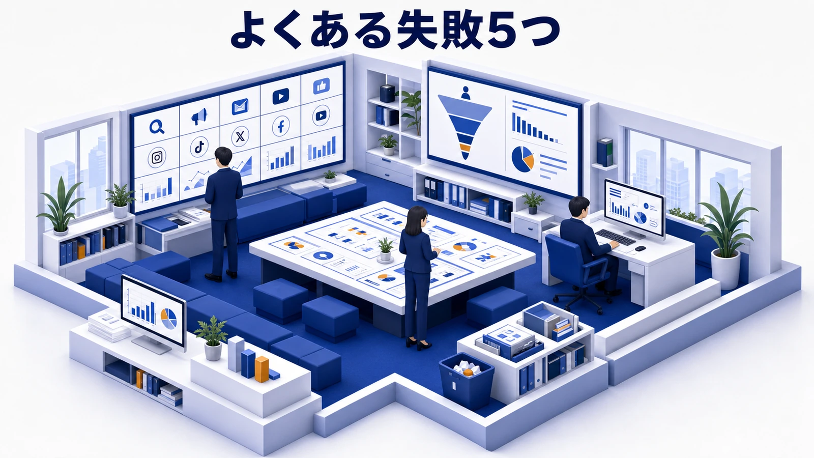 よくある失敗5つ 図解