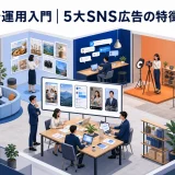 【2026年最新】SNS広告運用入門｜5大SNS広告の特徴と選び方 Image 2.0 図解