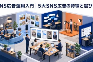 【2026年最新】SNS広告運用入門｜5大SNS広告の特徴と選び方 Image 2.0 図解