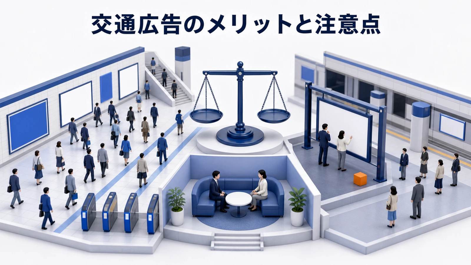 交通広告 メリットと注意点 基礎 実務 判断 image2.0図解