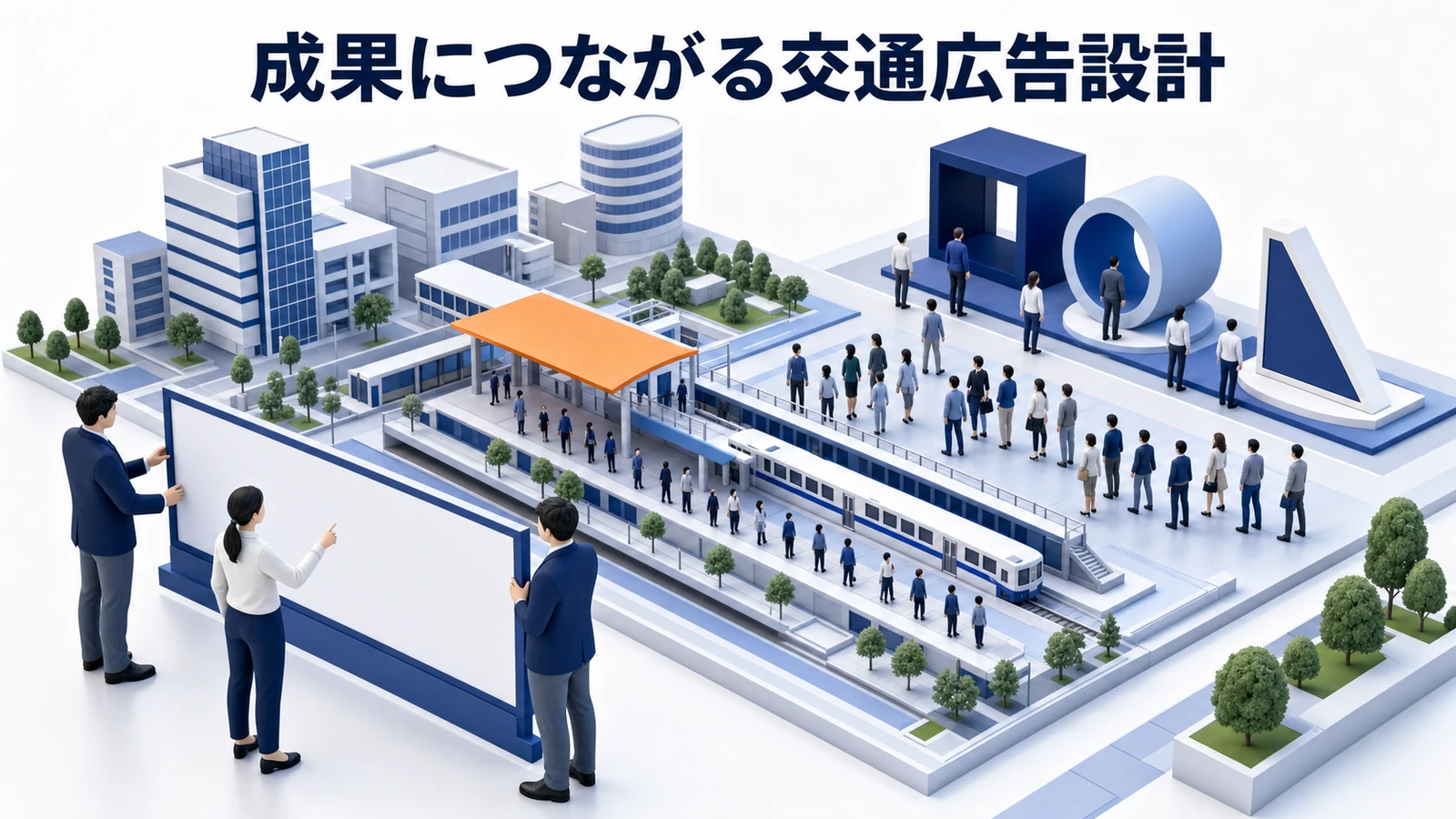 交通広告 成果設計 基礎 実務 判断 image2.0図解