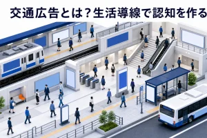 交通広告とは？種類・費用・効果測定とライバルマーケティング広告の活用法 Image 2.0 図解