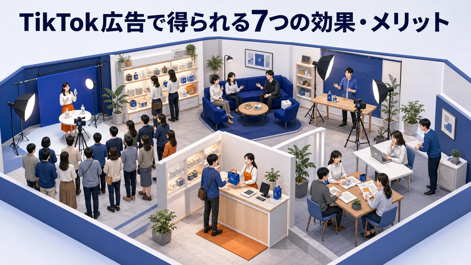 TikTok広告で得られる7つの効果・メリット Image 2.0図解