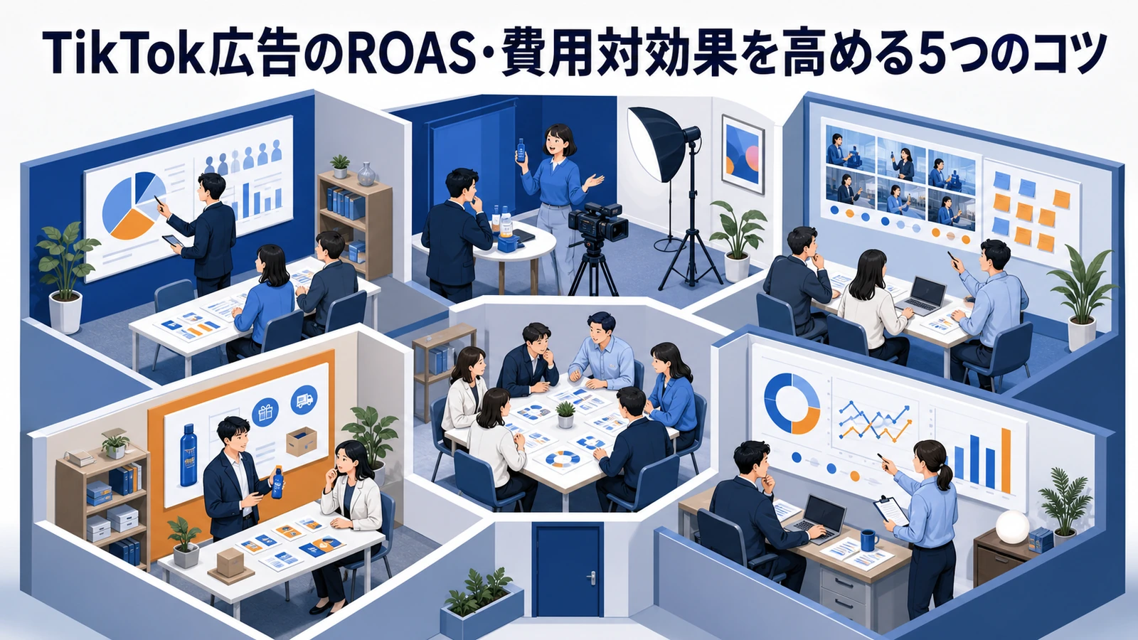 TikTok広告のROAS・費用対効果を高めるコツ Image 2.0図解