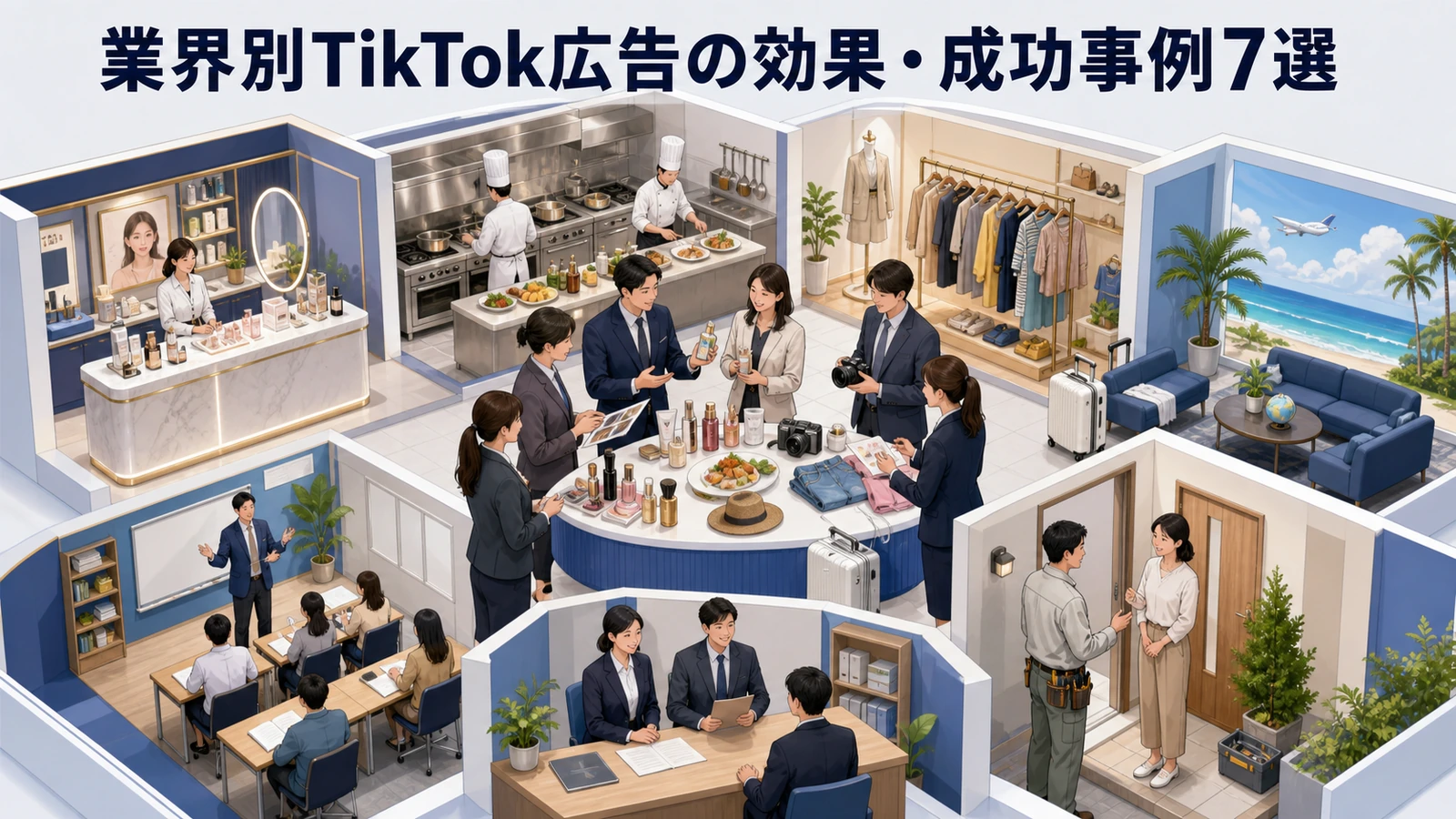 業界別TikTok広告の効果・成功事例 Image 2.0図解