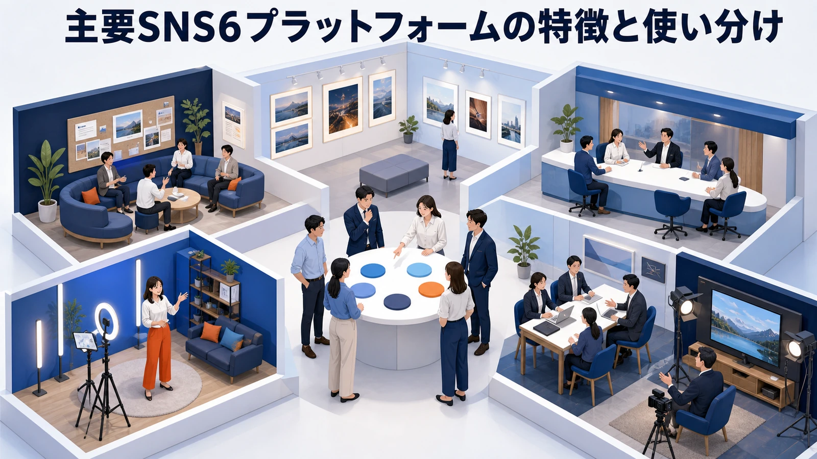 【2026年最新】効果的なSNS運用方法完全ガイド｜AI活用・コンテンツカレンダー・ショート動画戦略 図解02