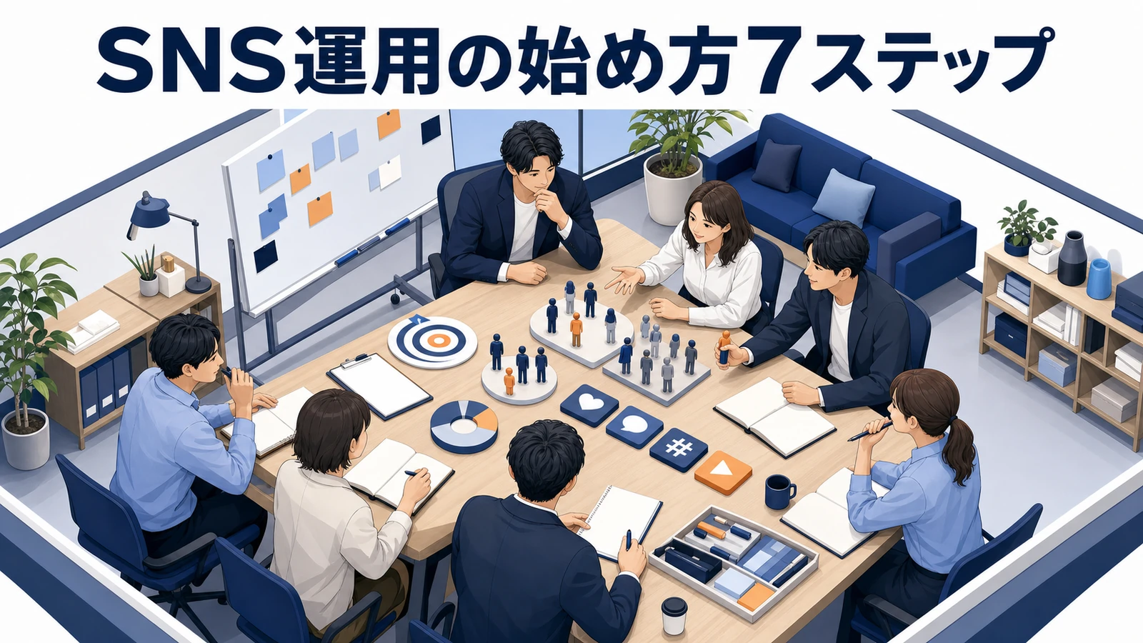 【2026年最新】効果的なSNS運用方法完全ガイド｜AI活用・コンテンツカレンダー・ショート動画戦略 図解03