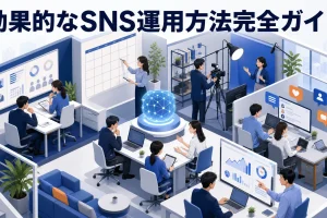 【2026年最新】効果的なSNS運用方法完全ガイド｜AI活用・コンテンツカレンダー・ショート動画戦略 Image 2.0 図解