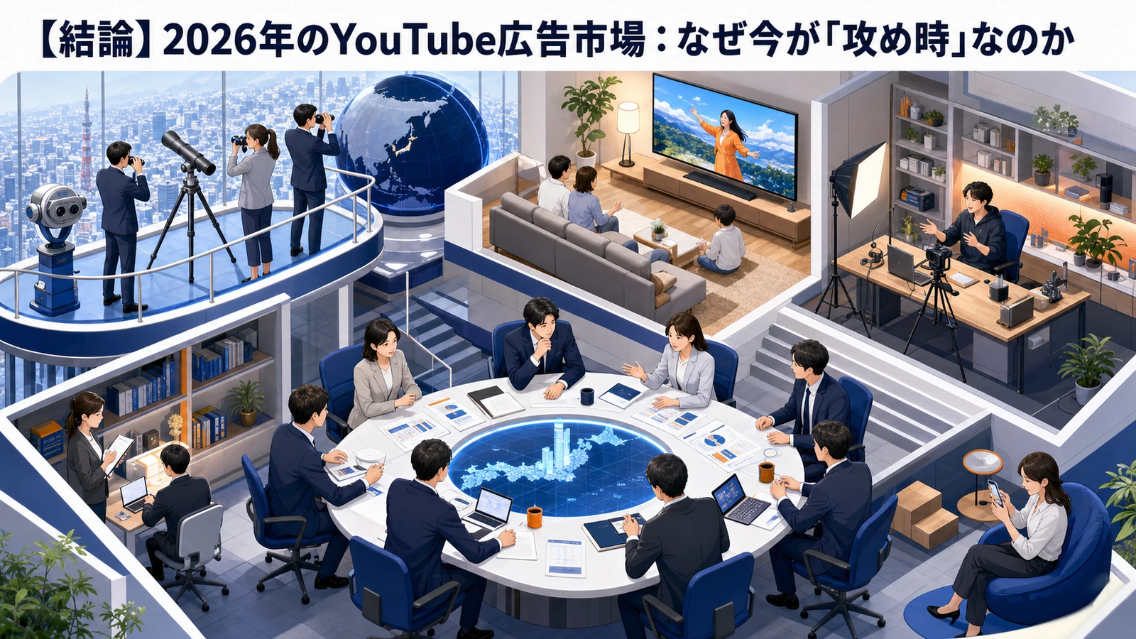 2026年のYouTube広告市場 Image 2.0図解